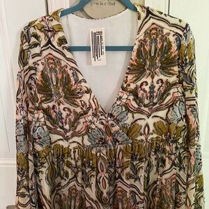 Free people large mini skirt